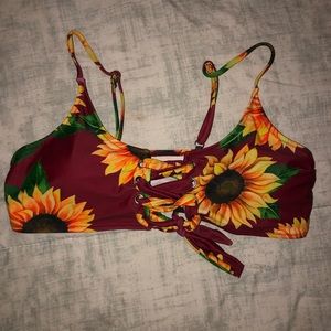 Sunflower Bikini Top